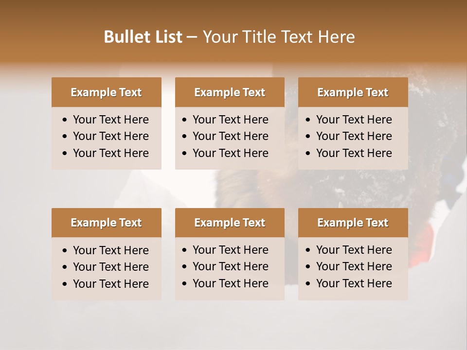 Patrol Furry Dog PowerPoint Template