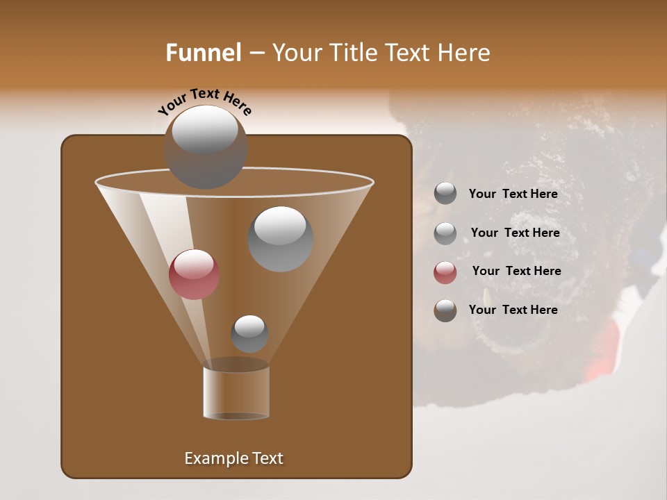 Patrol Furry Dog PowerPoint Template