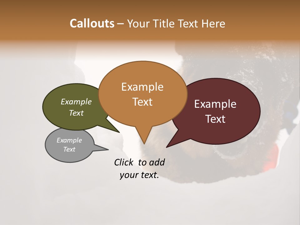 Patrol Furry Dog PowerPoint Template