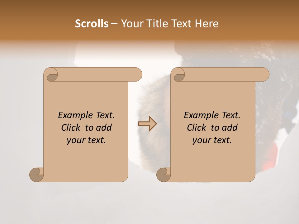 Patrol Furry Dog PowerPoint Template