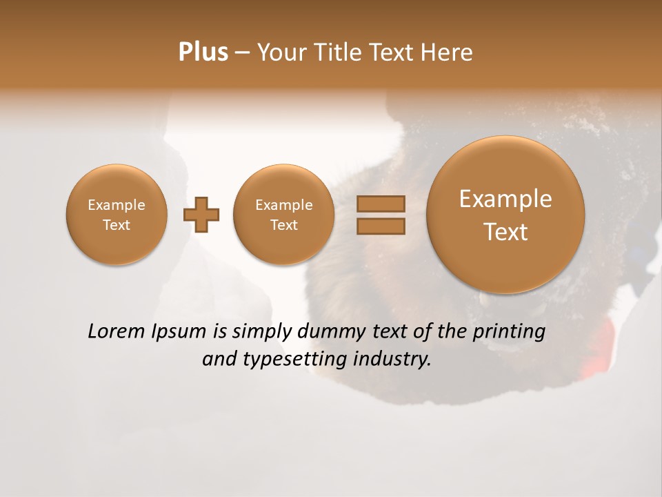 Patrol Furry Dog PowerPoint Template