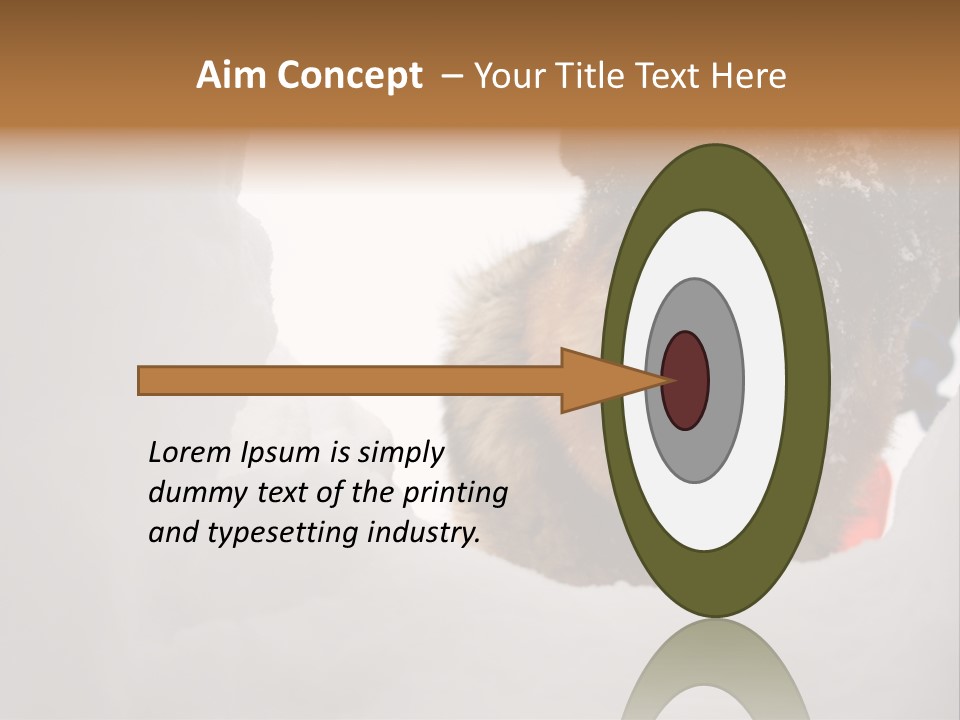 Patrol Furry Dog PowerPoint Template