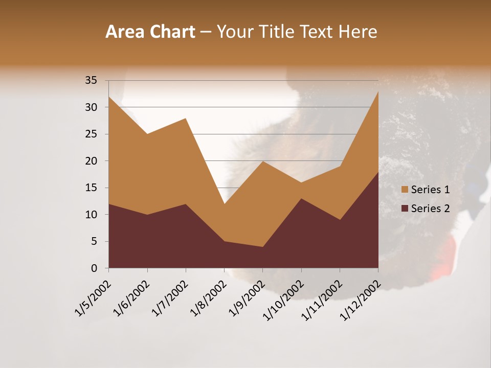 Patrol Furry Dog PowerPoint Template