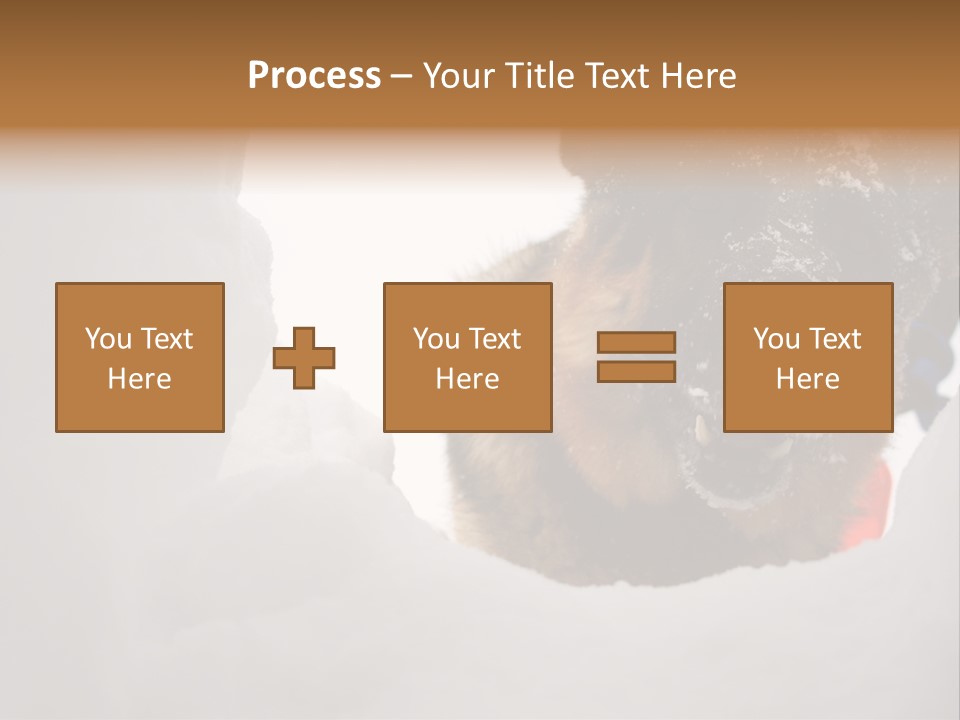 Patrol Furry Dog PowerPoint Template