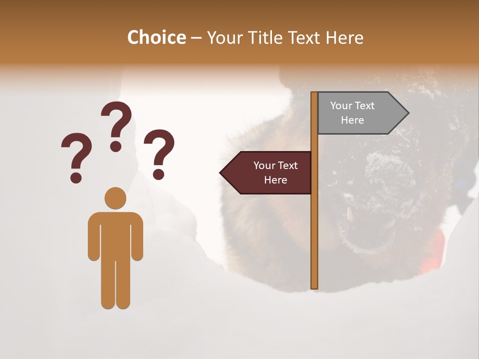 Patrol Furry Dog PowerPoint Template