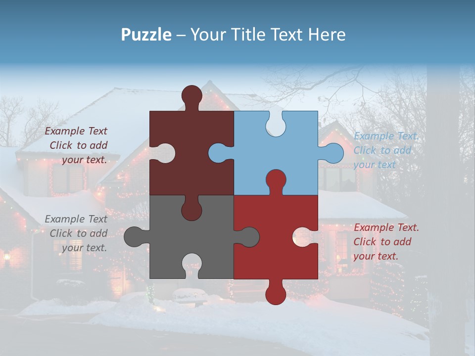 Holiday Winter Season PowerPoint Template