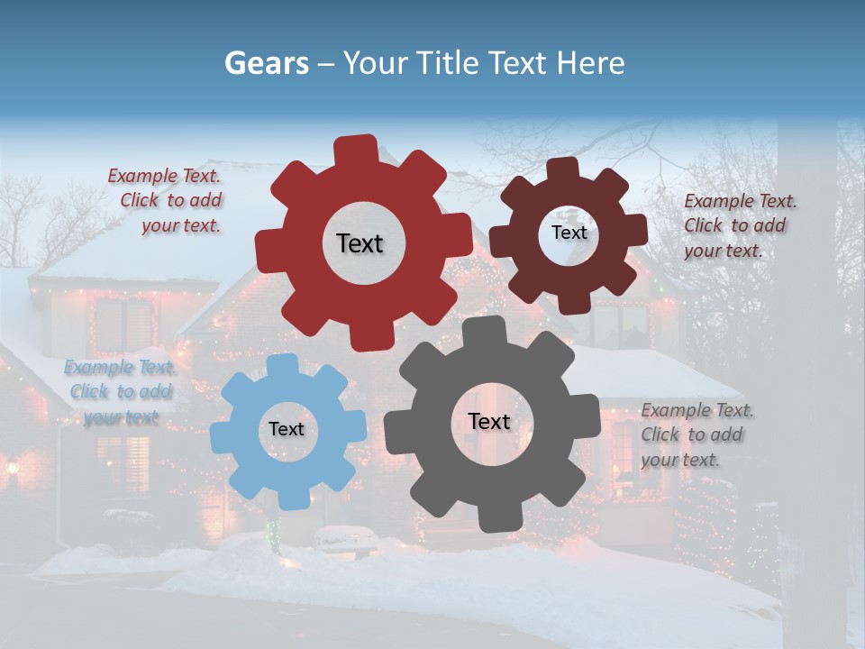 Holiday Winter Season PowerPoint Template