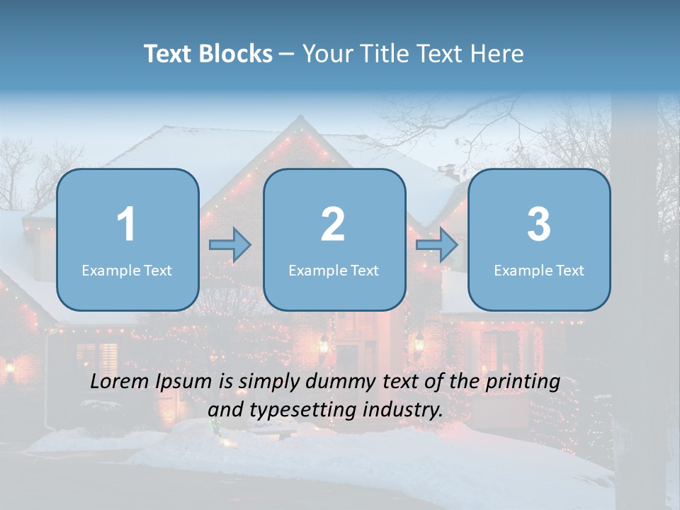 Holiday Winter Season PowerPoint Template
