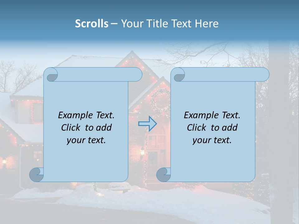 Holiday Winter Season PowerPoint Template