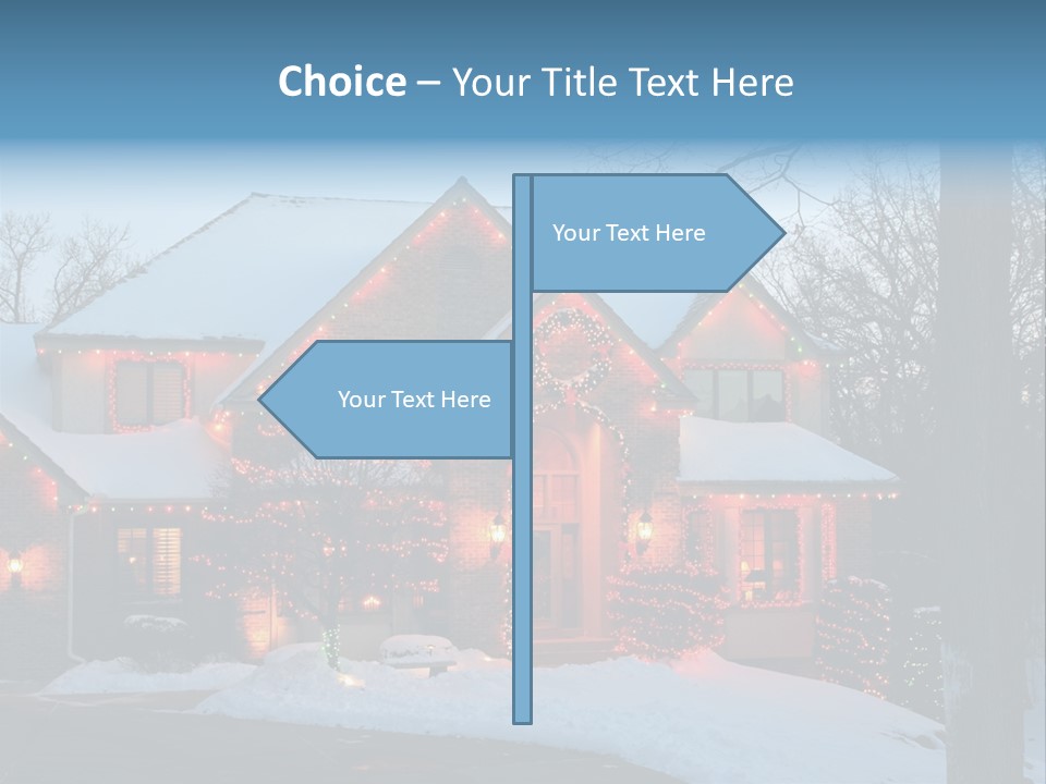 Holiday Winter Season PowerPoint Template