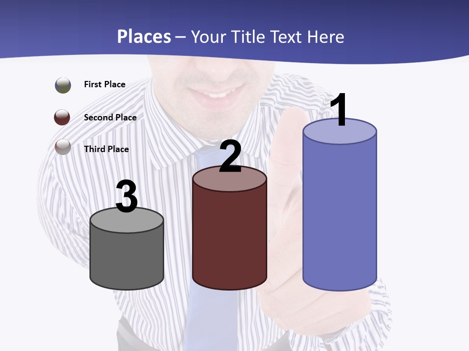 Executive Male Boss PowerPoint Template