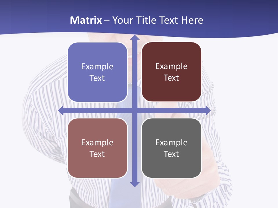 Executive Male Boss PowerPoint Template