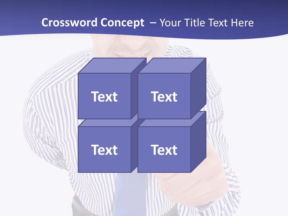 Executive Male Boss PowerPoint Template