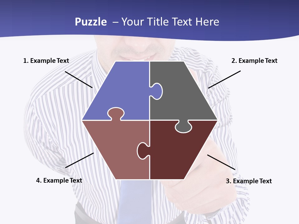 Executive Male Boss PowerPoint Template