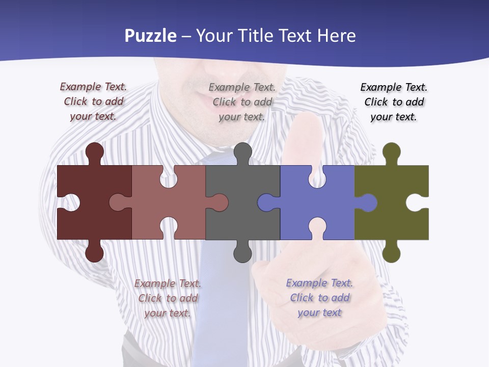 Executive Male Boss PowerPoint Template