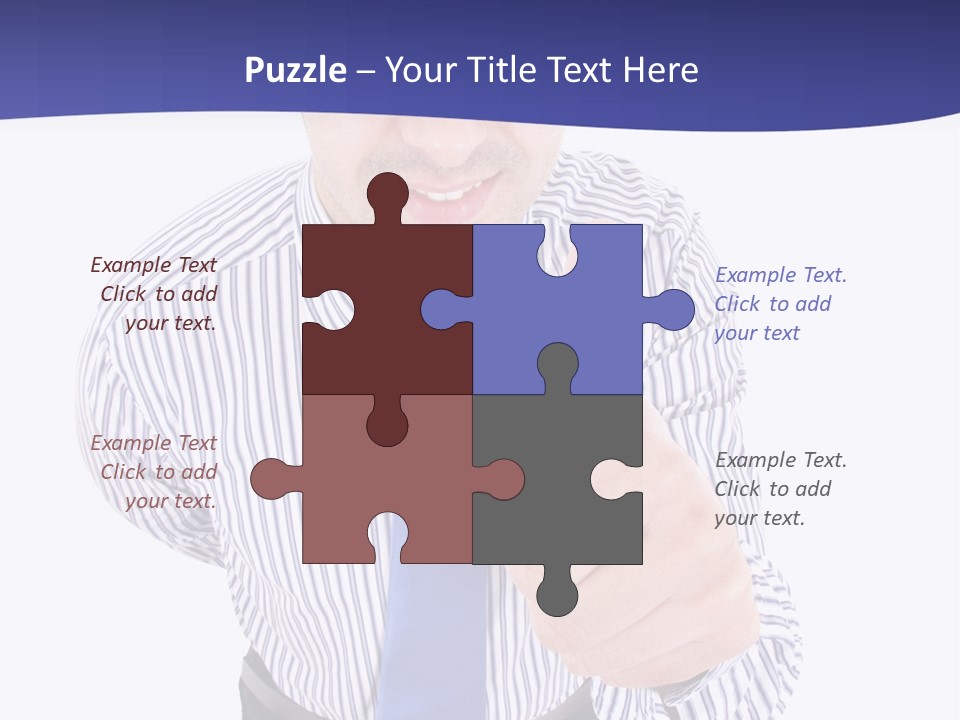 Executive Male Boss PowerPoint Template