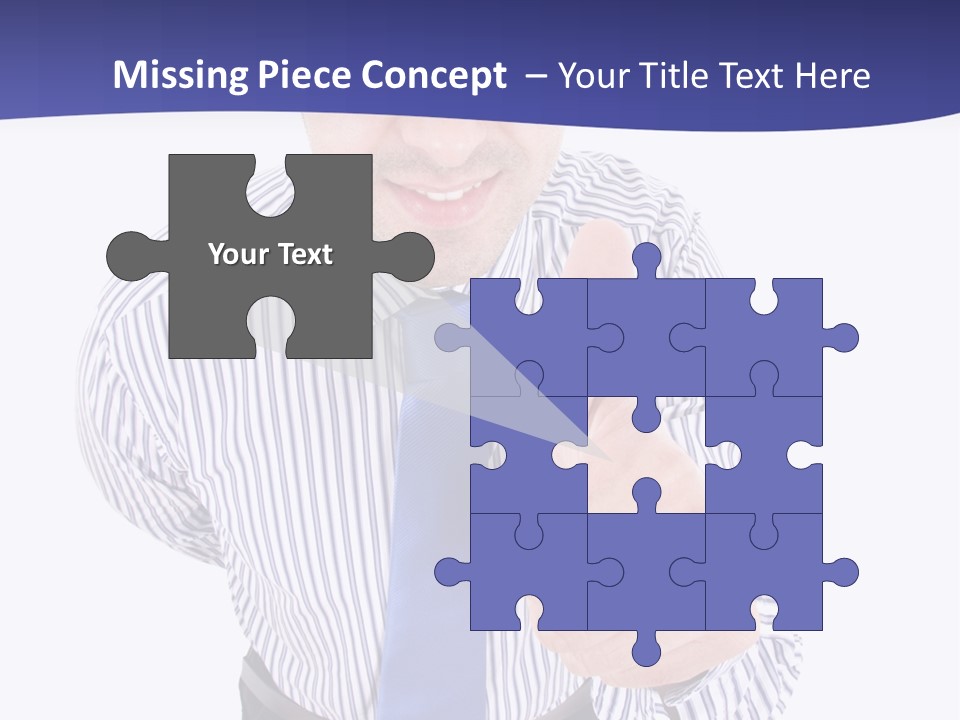 Executive Male Boss PowerPoint Template