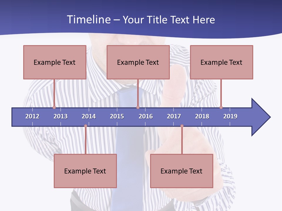 Executive Male Boss PowerPoint Template