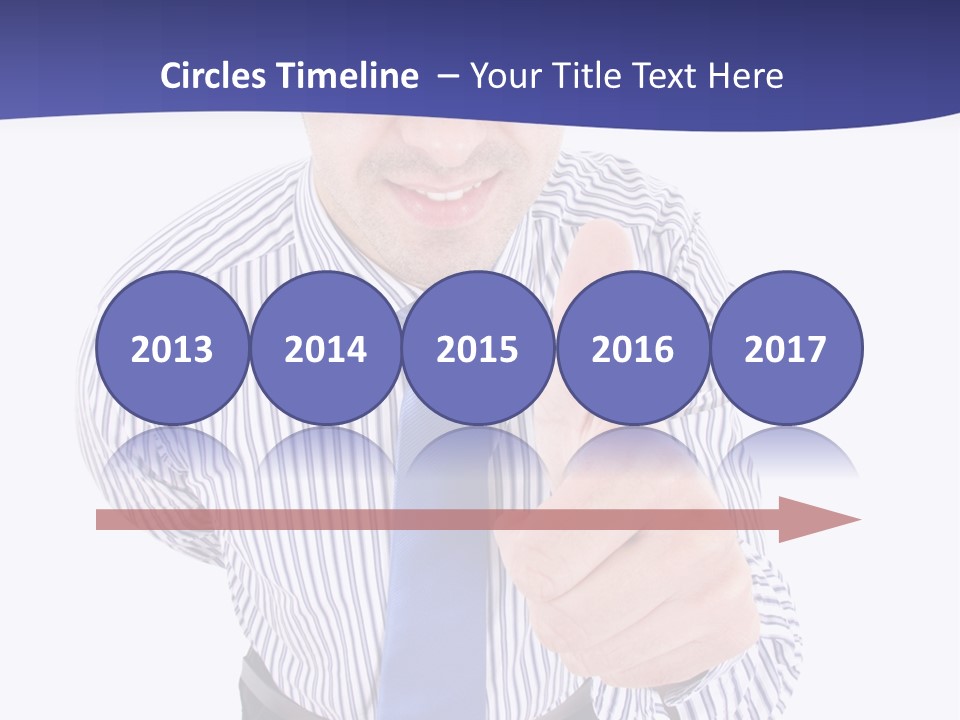 Executive Male Boss PowerPoint Template