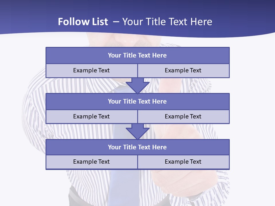 Executive Male Boss PowerPoint Template