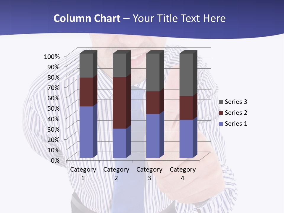 Executive Male Boss PowerPoint Template