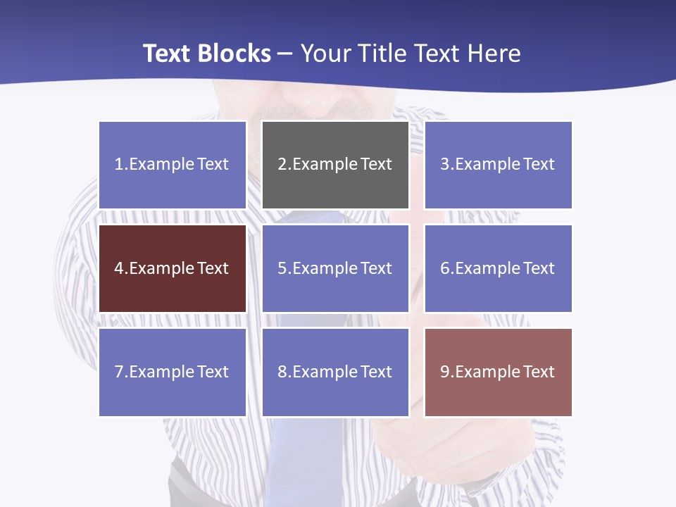 Executive Male Boss PowerPoint Template