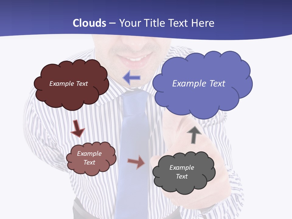 Executive Male Boss PowerPoint Template
