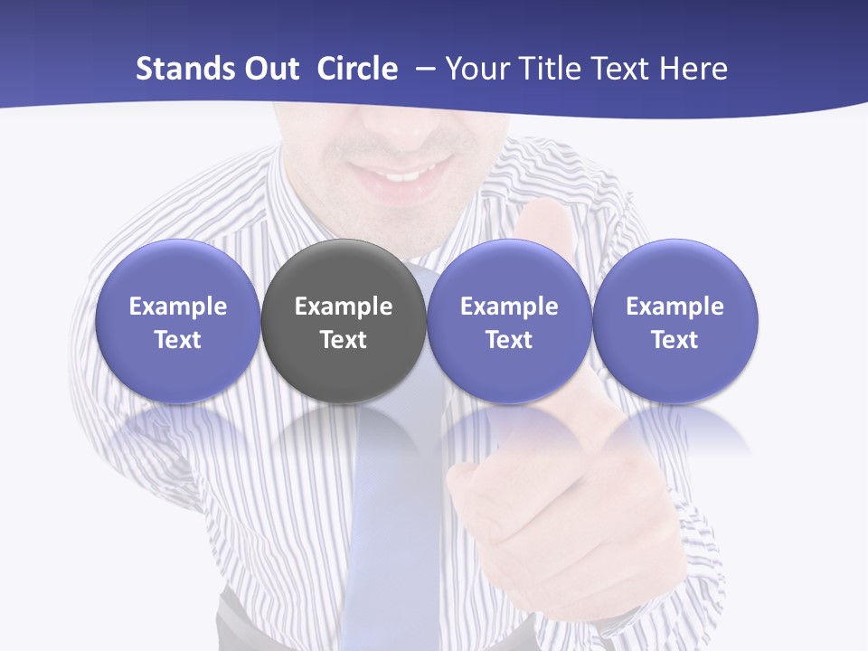 Executive Male Boss PowerPoint Template