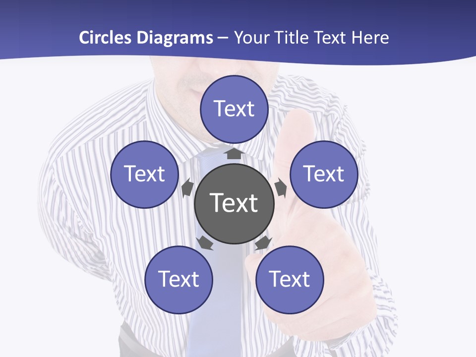 Executive Male Boss PowerPoint Template