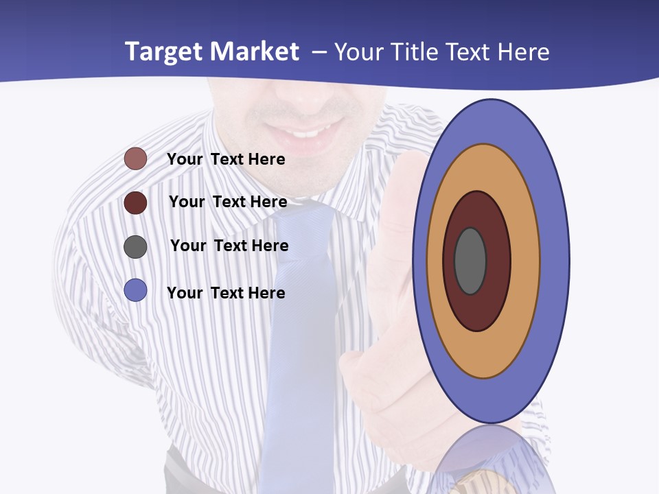 Executive Male Boss PowerPoint Template