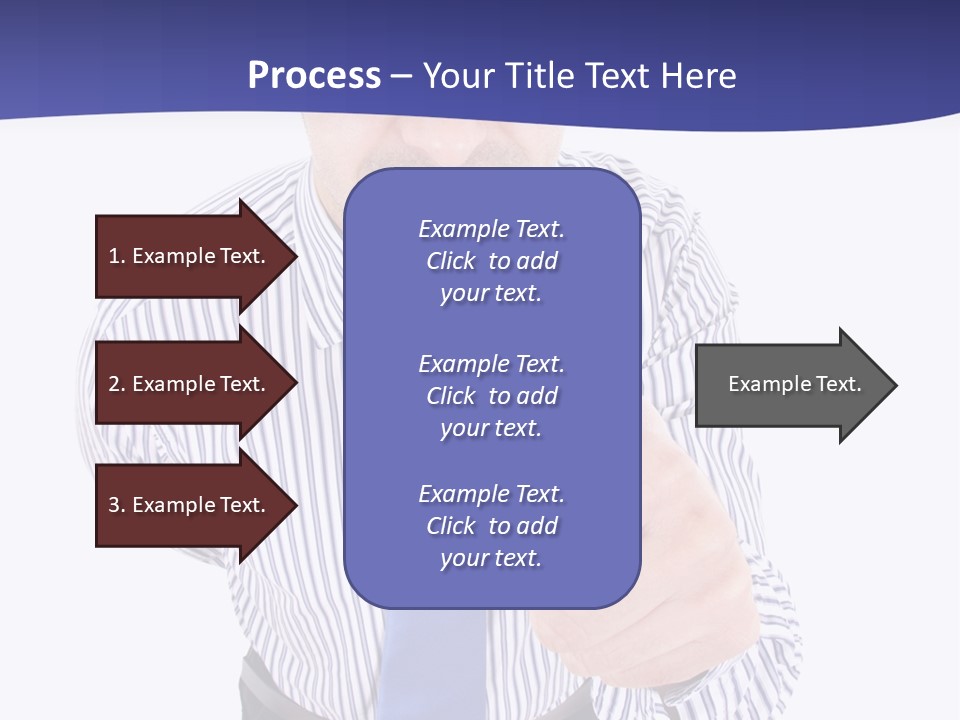 Executive Male Boss PowerPoint Template