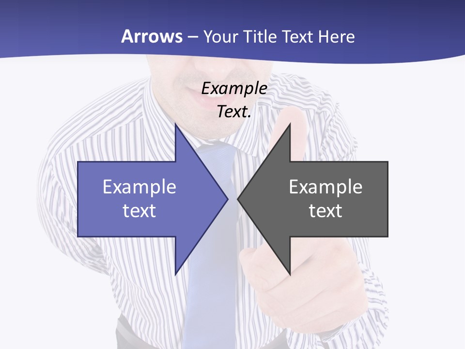 Executive Male Boss PowerPoint Template