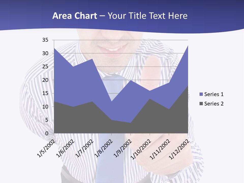 Executive Male Boss PowerPoint Template