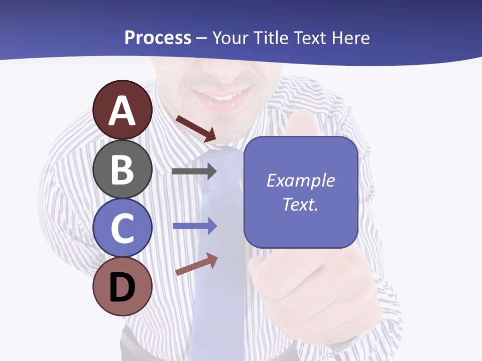 Executive Male Boss PowerPoint Template