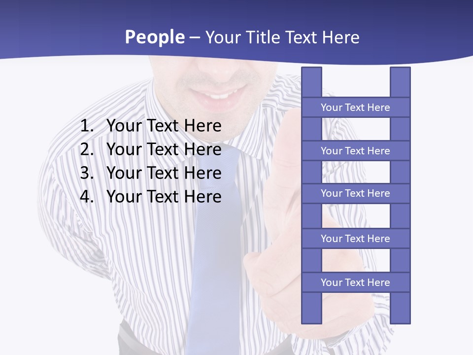 Executive Male Boss PowerPoint Template