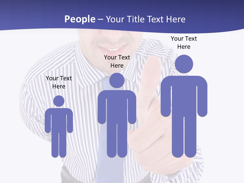 Executive Male Boss PowerPoint Template