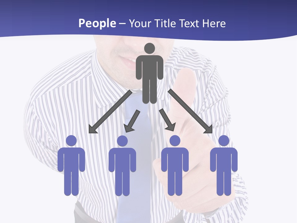 Executive Male Boss PowerPoint Template