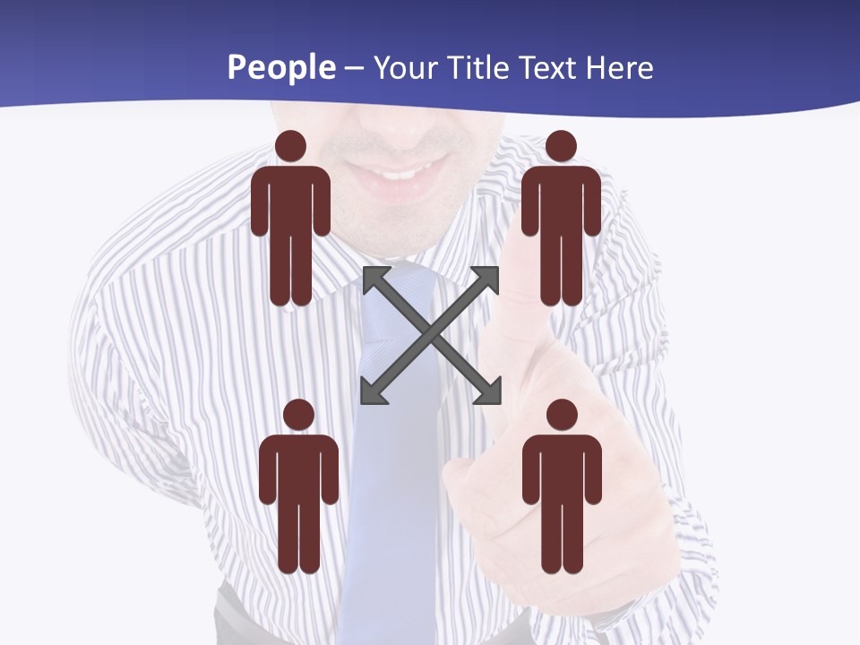 Executive Male Boss PowerPoint Template