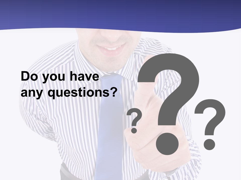 Executive Male Boss PowerPoint Template