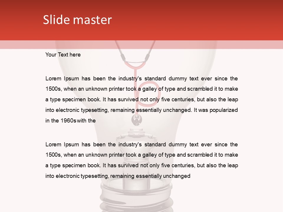 Innovative Medicine Pulse PowerPoint Template