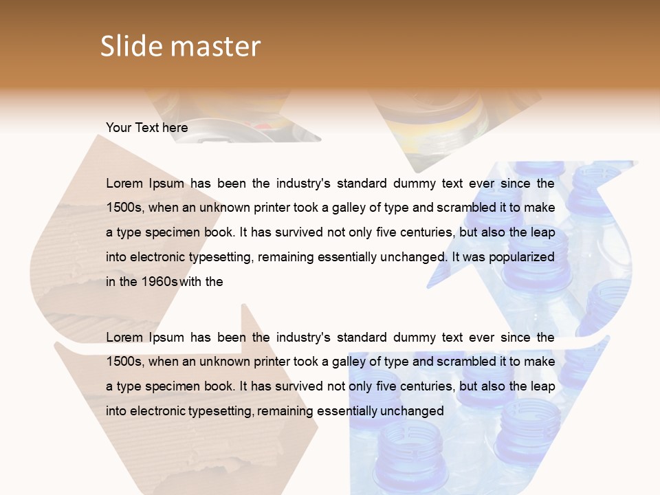 Cycle Nature Environment PowerPoint Template