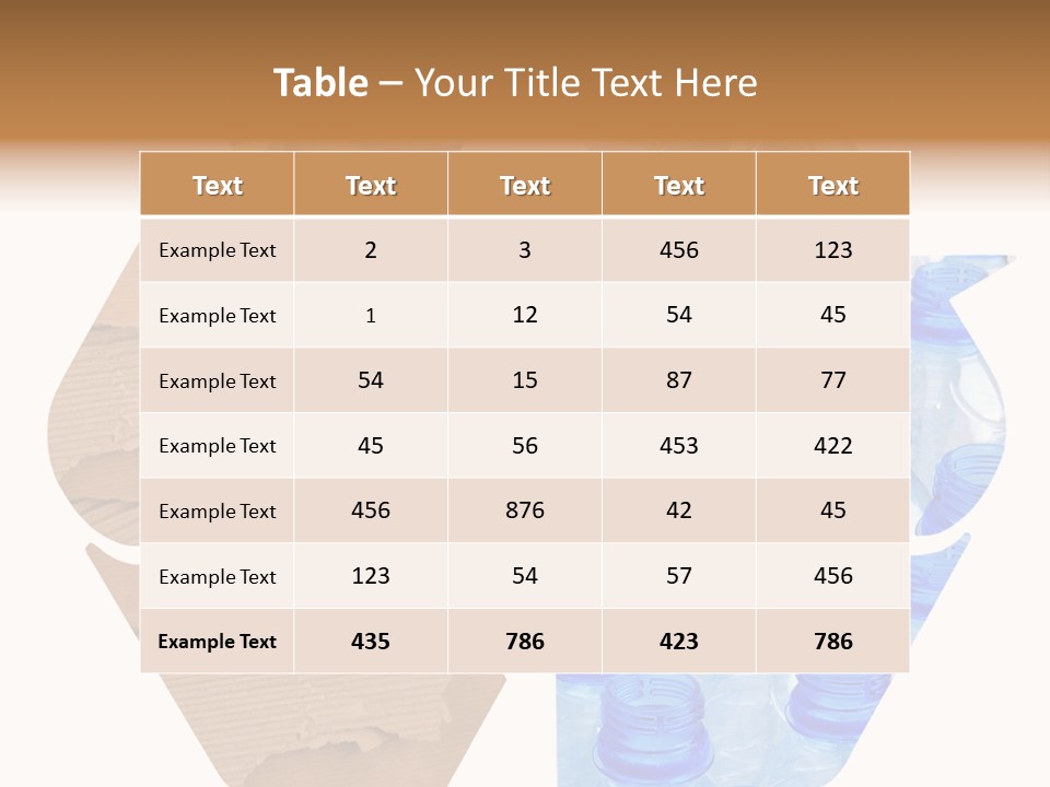 Cycle Nature Environment PowerPoint Template