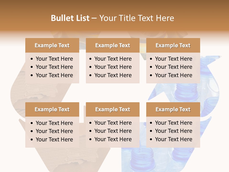 Cycle Nature Environment PowerPoint Template