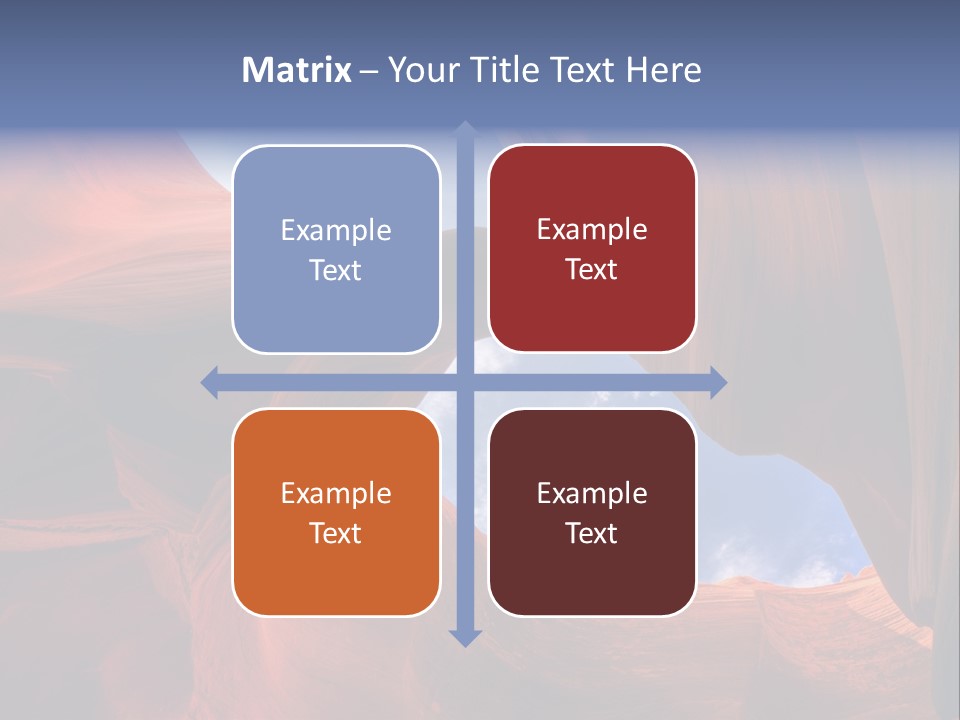Curve Arid Lower PowerPoint Template
