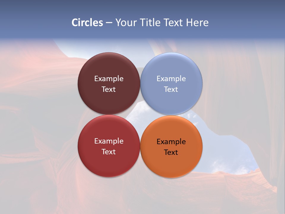 Curve Arid Lower PowerPoint Template