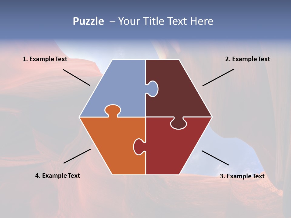 Curve Arid Lower PowerPoint Template