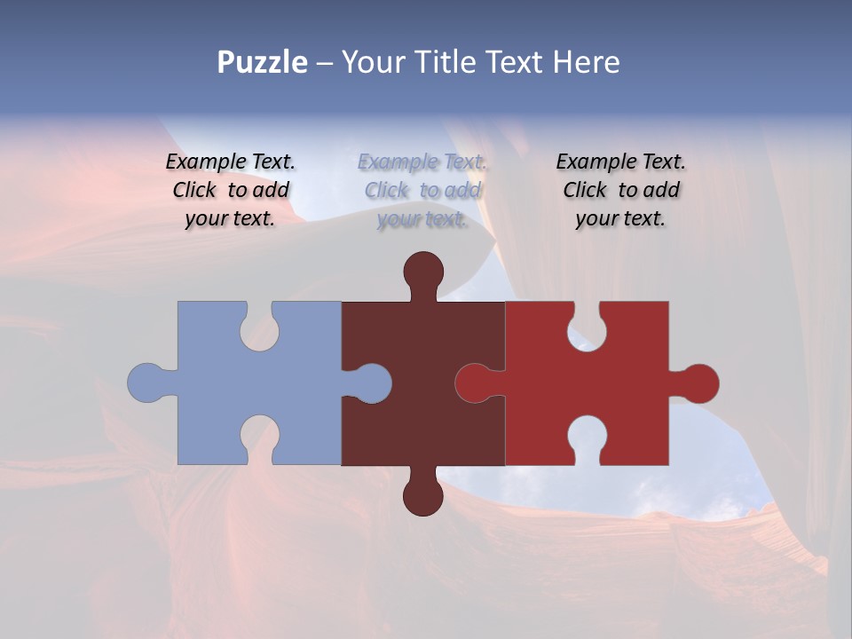 Curve Arid Lower PowerPoint Template