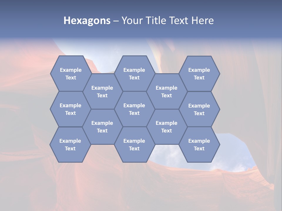 Curve Arid Lower PowerPoint Template