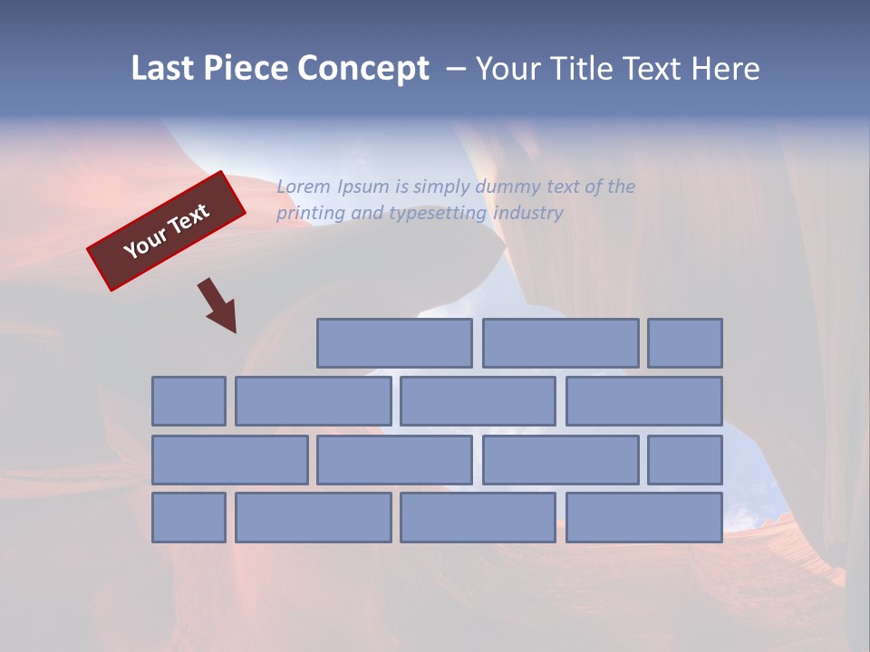 Curve Arid Lower PowerPoint Template