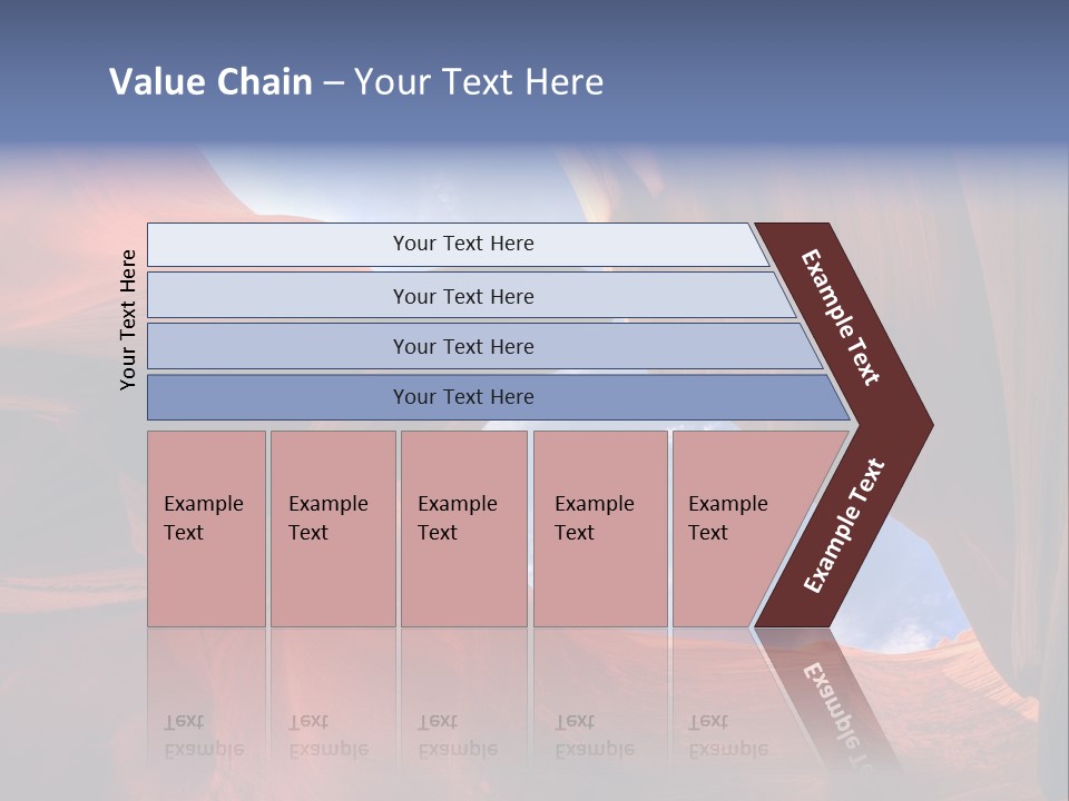 Curve Arid Lower PowerPoint Template